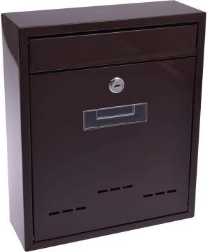 Buzón RADIM M marrón 260 × 310 × 90 mm
