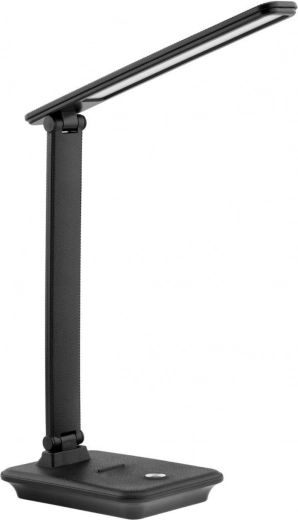 Lámpara de mesa LED Maclean negra