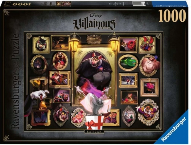 Puzzle Ravensburger Villainous: Ratigan 1000 piezas