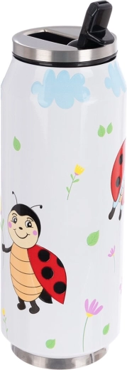 Diseño divertido de mariquita que entretiene