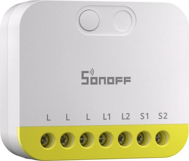 Mini interruptor de dos canales sin conductor neutro SONOFF MINI-ZB2GS-L Zigbee