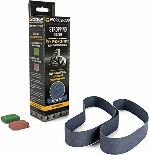 Work Sharp Ken Onion KO kit de asentado con bandas de tela