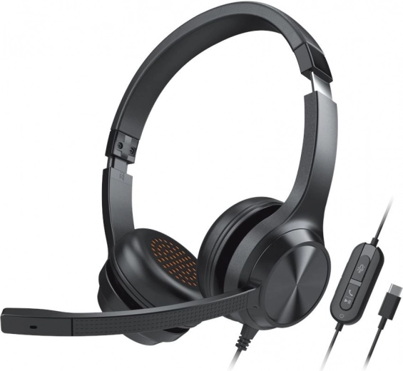 Creative chat auriculares con micrófono USB-C