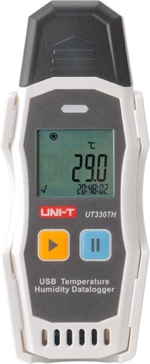 Termohigrómetro digital Uni-T con registro de datos y USB