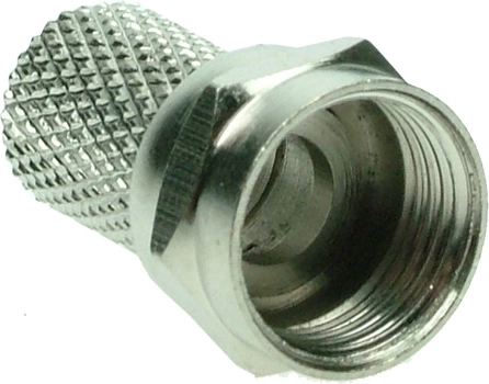 Conector F de antena Solight roscado de 6,5 mm (10 unidades)