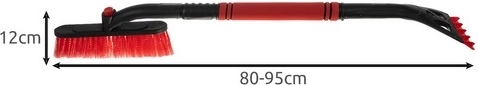 Telescópico de 80–95 cm para un alcance fácil