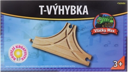 Vláčky Max: desvío en T