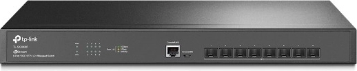 Switch gestionado TP-Link de 8 puertos SFP+