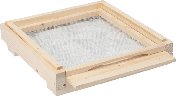 Fondo higiénico de madera para colmena wielkopolski de 10 cuadros
