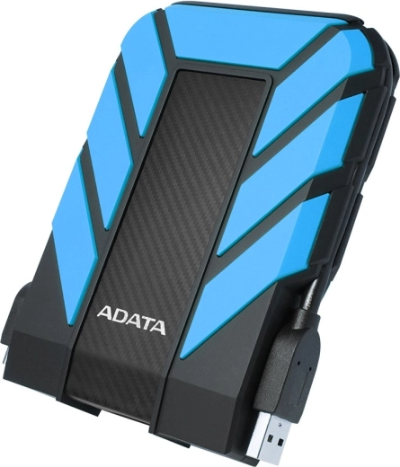 Disco duro externo resistente 1 TB 2.5" USB 3.1 ADATA DashDrive Durable HD710 – Azul