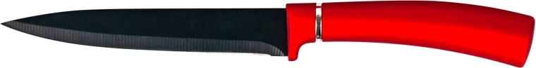 Cuchillo universal Kitchisimo Rosso con revestimiento antiadherente
