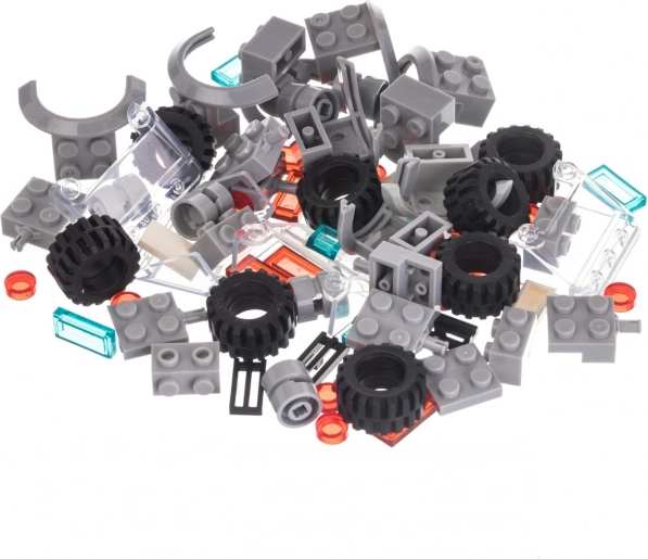 L-W Toys set creativo para construir coches – complemento para sets de construcción