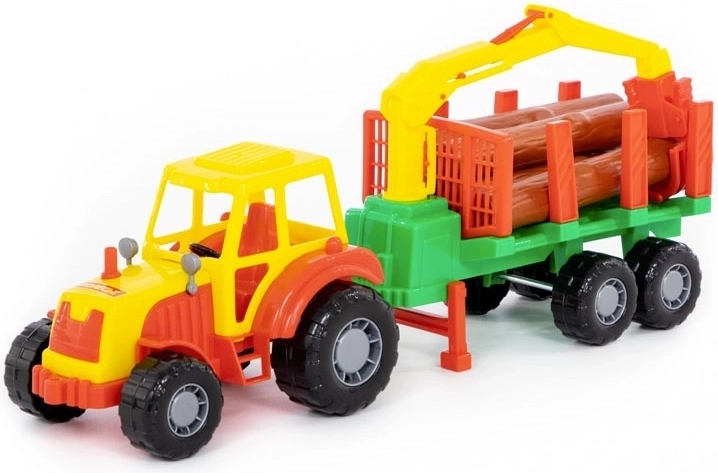Conjunto forestal para juego creativo