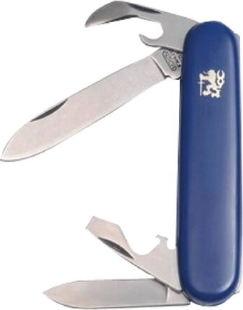 Navaja de bolsillo de acero inoxidable con mango de plástico, 90 mm