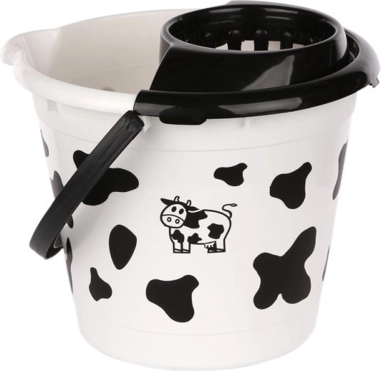 Cubo para fregona Cavallo con escurridor Vaca