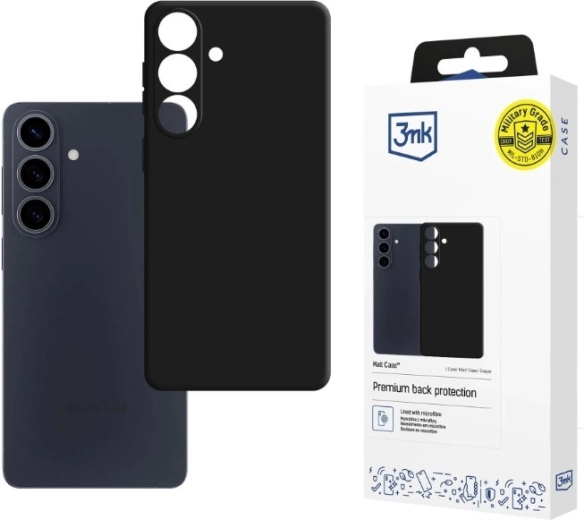 Funda mate para Samsung Galaxy S26+ negra