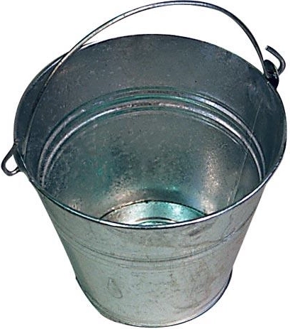 Cubo de zinc 10 l KOVOTVAR