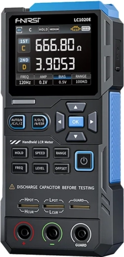Medidor LCR portátil FNIRSI LC1020E