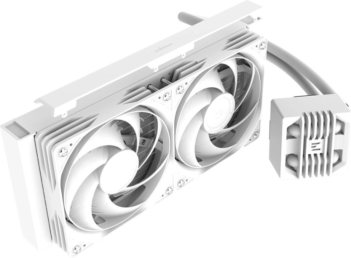 Diseño AIO blanco para un build limpio