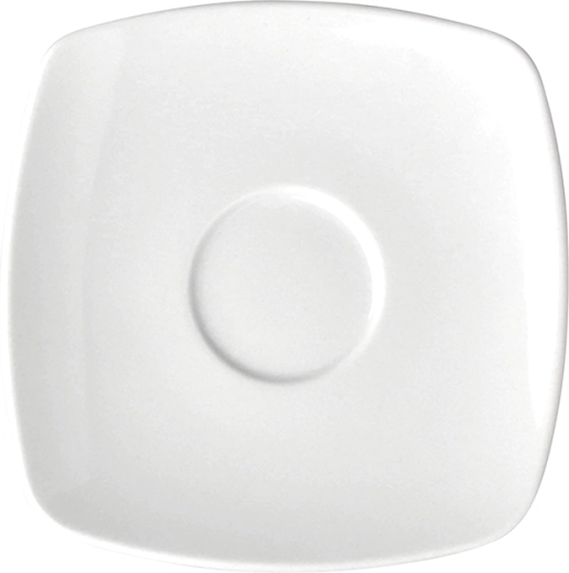 Platillo cuadrado blanco Mariapaula Moderna 16 cm