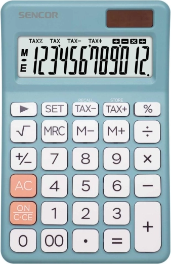 Calculadora de sobremesa Sencor SEC 381 Tax Blue