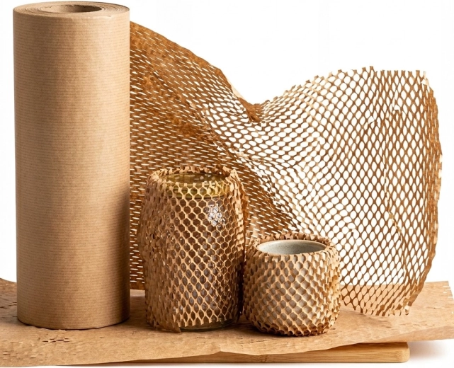 BSTech papel de embalaje kraft tipo panal 50 cm x 100 m