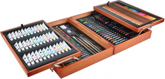 177 piezas para pintar y dibujar