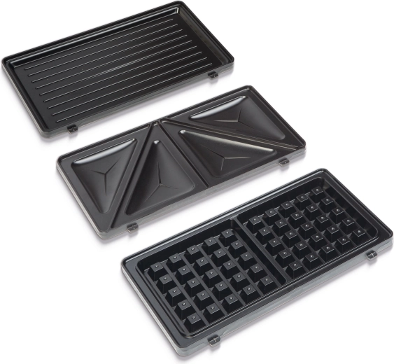 Tres tipos de platos en un solo aparato