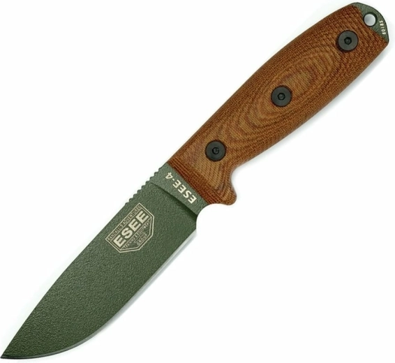 ESEE Model 4 versátil cuchillo outdoor con funda