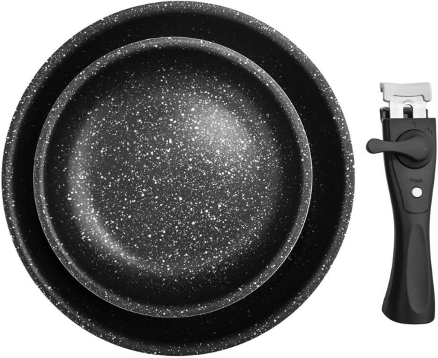 Mango desmontable para maximizar el espacio