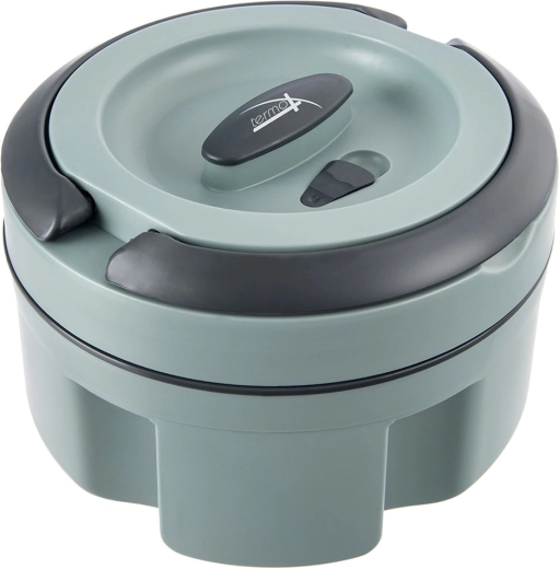 Tapa hermética con válvula para una apertura segura