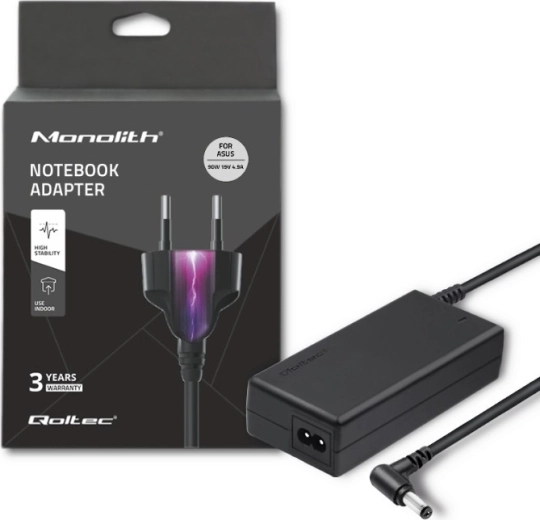 Adaptador de red para portátiles ASUS 90 W, 19 V, 4,74 A, conector 5,5 × 2,5 mm