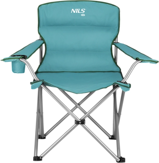 Silla de camping plegable NILS Camp verde