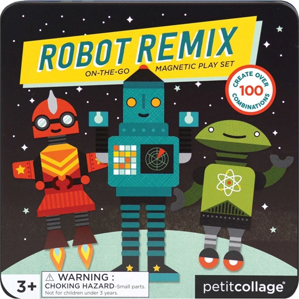 Juego magnético de robots PETIT COLLAGE