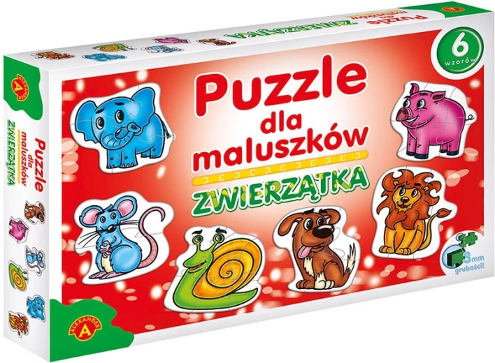 Puzzle infantil Alexander – mascotas