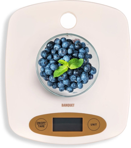 Pesaje preciso hasta 5 kg con resolución de 1 g