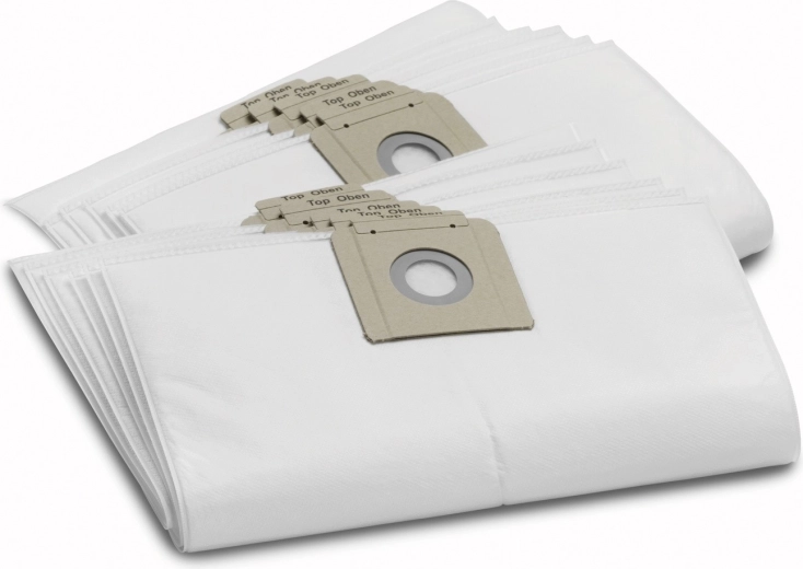 Bolsas de tela no tejida para aspiradora, 10 uds., para T 10/1 y T 12/1