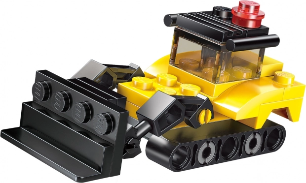 Set de construcción QMAN Hyperfunction Tactical Unit – bulldozer 3 en 1