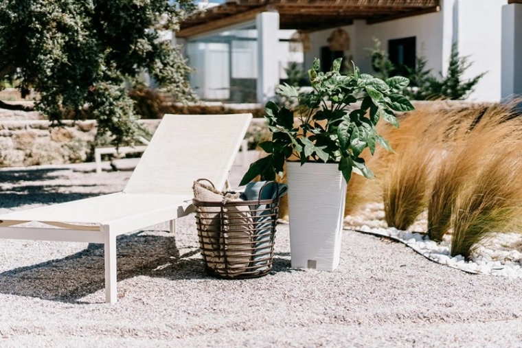 Preparada para la terraza y el salón