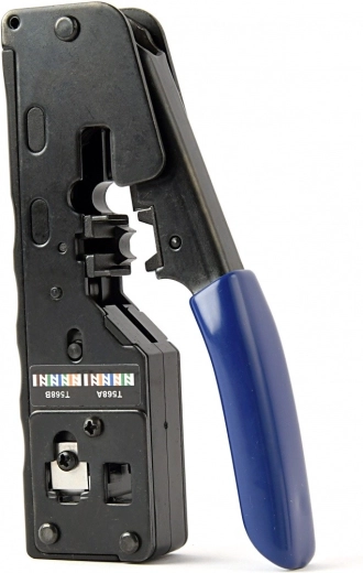 Crimpado pass-through con corte en un solo paso