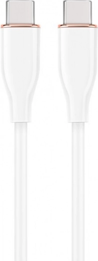 Cable USB-C a USB-C blanco 1,5 m