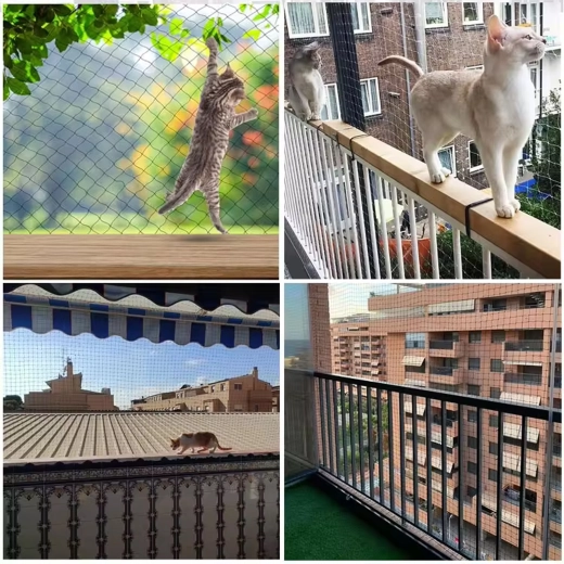 Segura para gatos, discreta a la vista