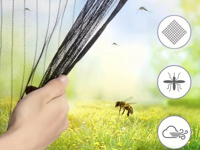 Protección contra insectos voladores