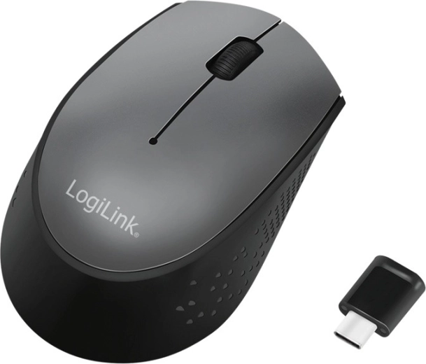 Ratón inalámbrico USB‑C 2.4 GHz con sensor óptico de 1200 DPI
