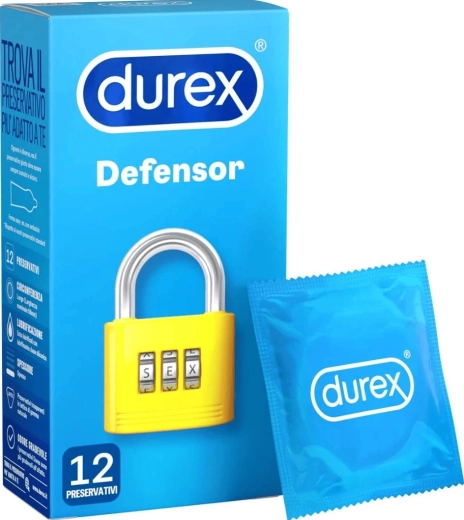 Preservativos Durex Defensor 12 uds