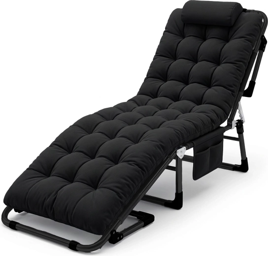 Colchón muy acolchado y almohada extraíble