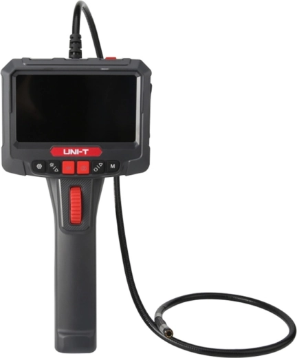 Uni-T endoscopio industrial UT663B con cámara giratoria y pantalla de 5"