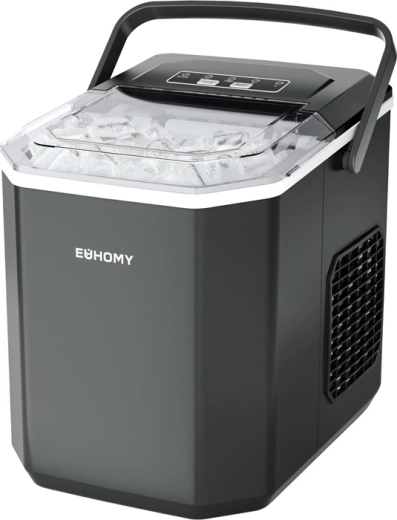 Fabricador de hielo Euhomy IM011 negro