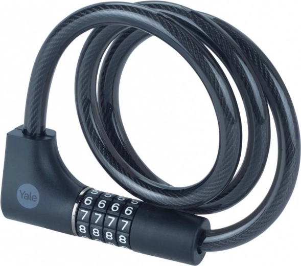 Candado para bicicleta con código de combinación y llave