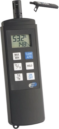 Termómetro e higrómetro digital TFA Dewpoint Pro con clip
